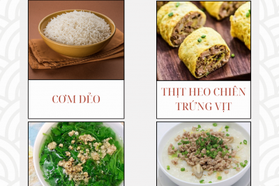 THỰC ĐƠN TUẦN 18